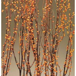 Berry Birch Branches - Bittersweet (Orange)