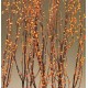 Berry Birch Branches - Bittersweet (Orange)