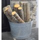Red Alder Firewood Logs Loose - 6 Decorative Medium Logs