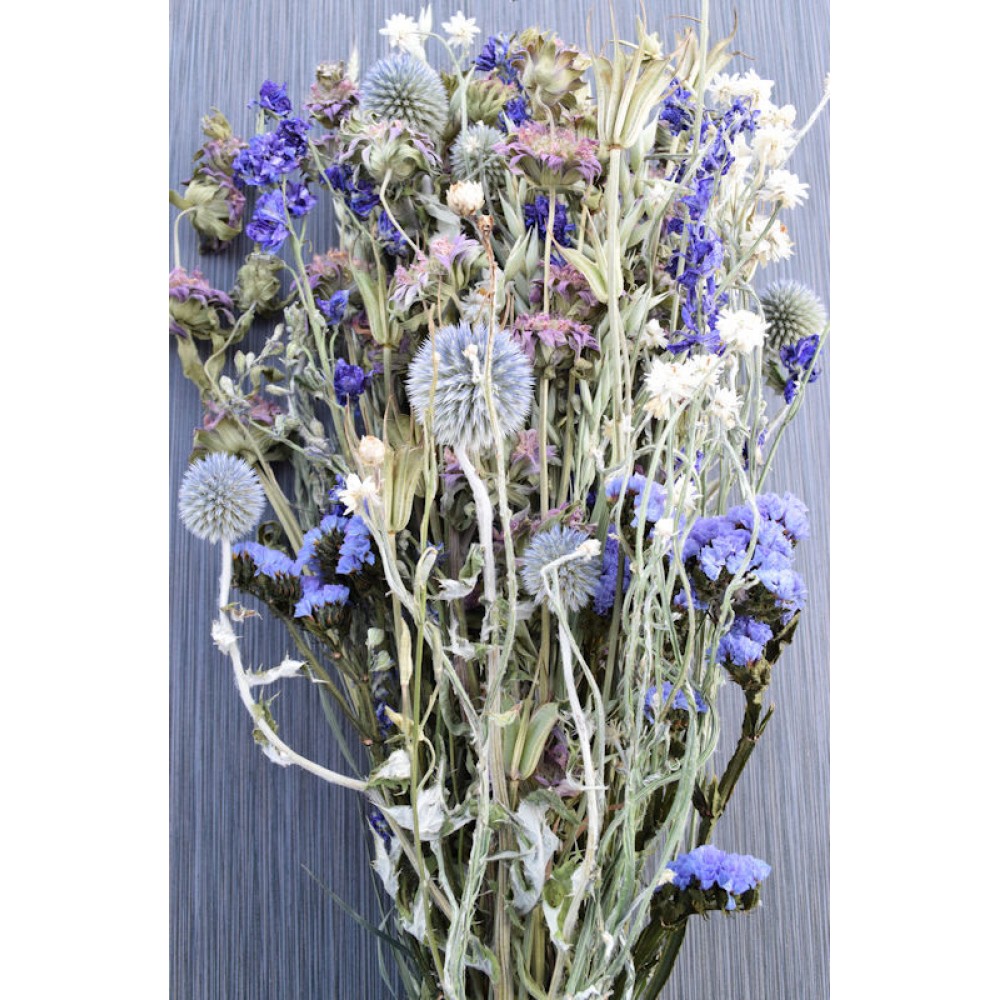 Dried Blue Flowers | Dried Flower Bouquets for Sale