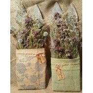Cottage Charm Flower Fence Wall Hanging