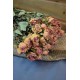 Mini Dried Rose Bouquet - Pink