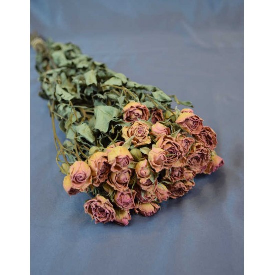 Mini Dried Rose Bouquet - Pink Mini Dried Rose Bouquet - Pink