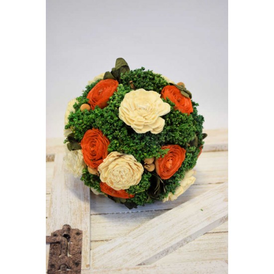 Large Dried Flower Decor Balls - 6-8 inches