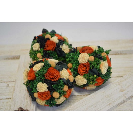 Dried Mini Flower Decor Balls Dried Mini Flower Decor Balls