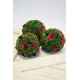 Mini Cedar Rose Ornament Balls Mini Cedar Rose Ornament Balls