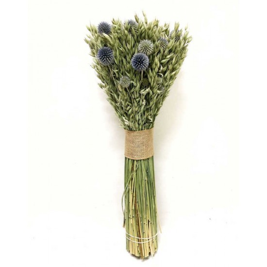 Wild and Free Echinops Oats Bouquet Wild and Free Echinops Oats Bouquet