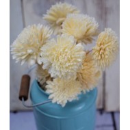 Wood Flowers - Wood Zinnia