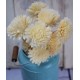 Wood Flowers - Wood Zinnia Wood Flowers - Wood Zinnia