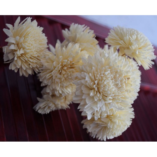 Wood Flowers - Wood Zinnia Wood Flowers - Wood Zinnia