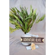 Preserved Willow Eucalyptus Bunch - Green