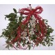 Fresh Mistletoe Bough Bouquet