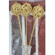 Dried Vine Latta Balls Stemmed - Gold, Red or White