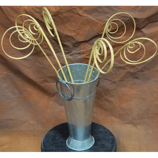 Dried Cane Coil - Natural
