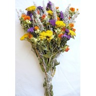 Dried Flower Bouquet - Yellow Bunch