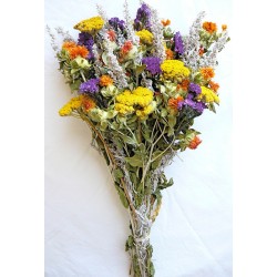 Dried Flower Bouquet - Yellow Bunch