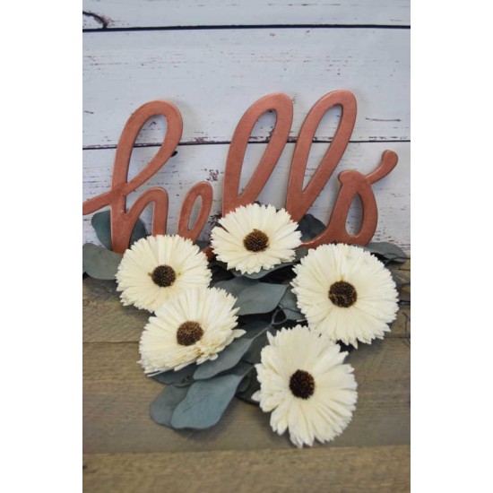 Wood Sunflowers with Center - Titonia Wood Sunflowers with Center - Titonia