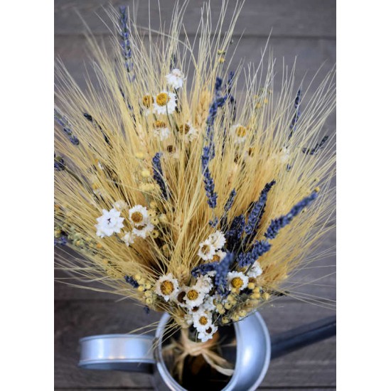 Golden Days of Summer - Wheat and Lavender Bouquet Golden Days of Summer - Wheat and Lavender Bouquet