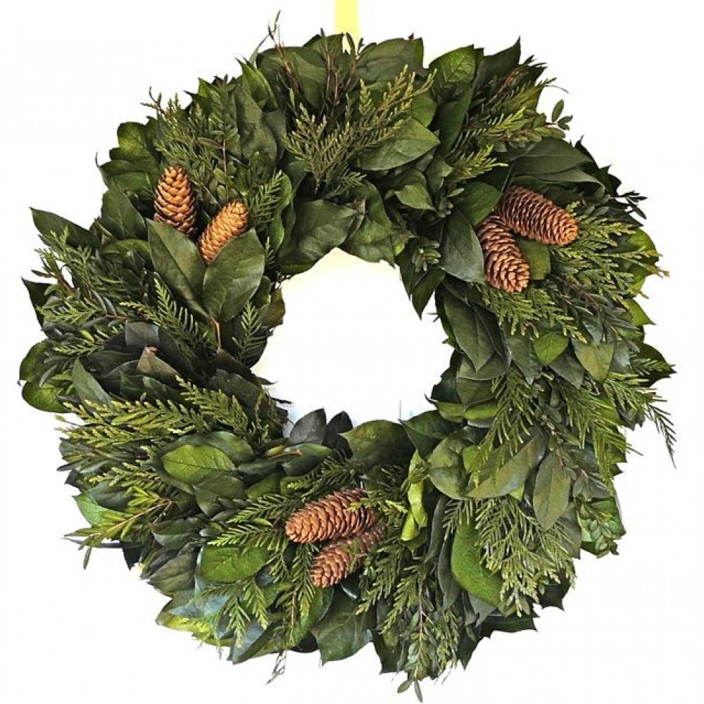 Celebrate Evergreens Wreath 22 inch or 30 inch
