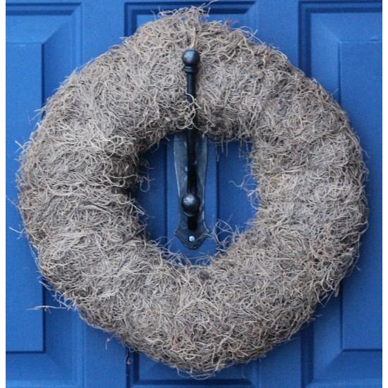 Natural Spanish Moss Wreath Base - 12