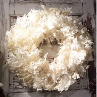 White Oak Leaves Wreath Extra Large 26